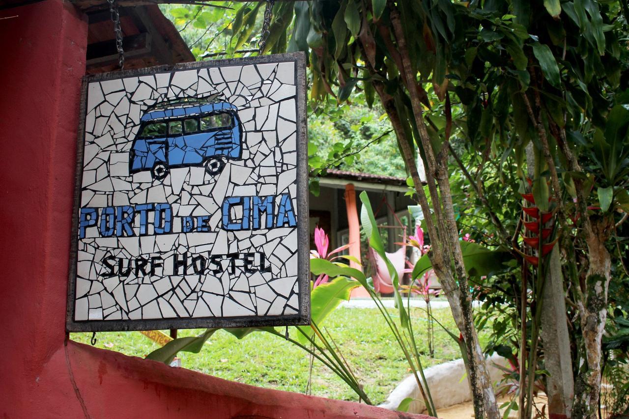מורו דה סאו פאולו Porto De Cima Surf Hostel מראה חיצוני תמונה
